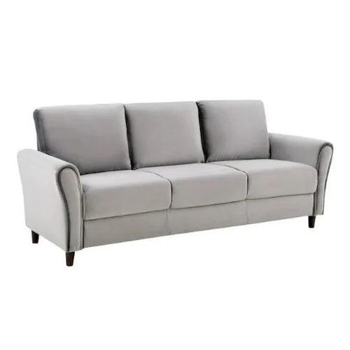 Sofa Set - 3 Seater - Gray Fabric