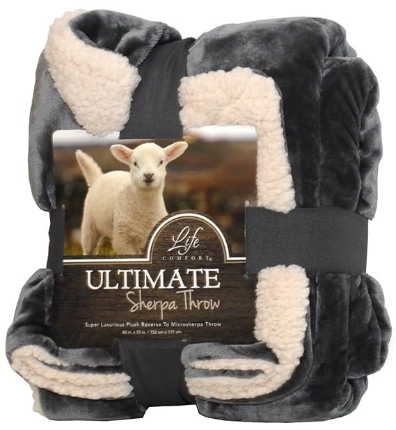 Fleece Woolen Soft Blanket - Army Green