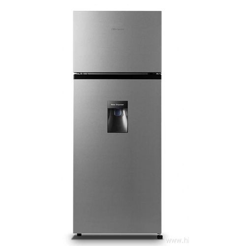 Hisense 270 Litres Double Door Defrost Fridge With Dispenser RD-27DR - Silver
