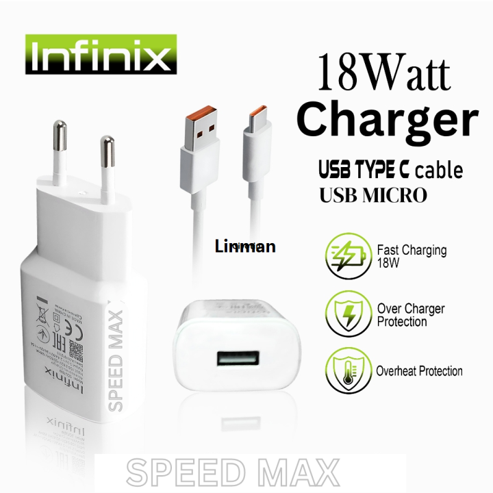 Infinix 18W Fast Charger