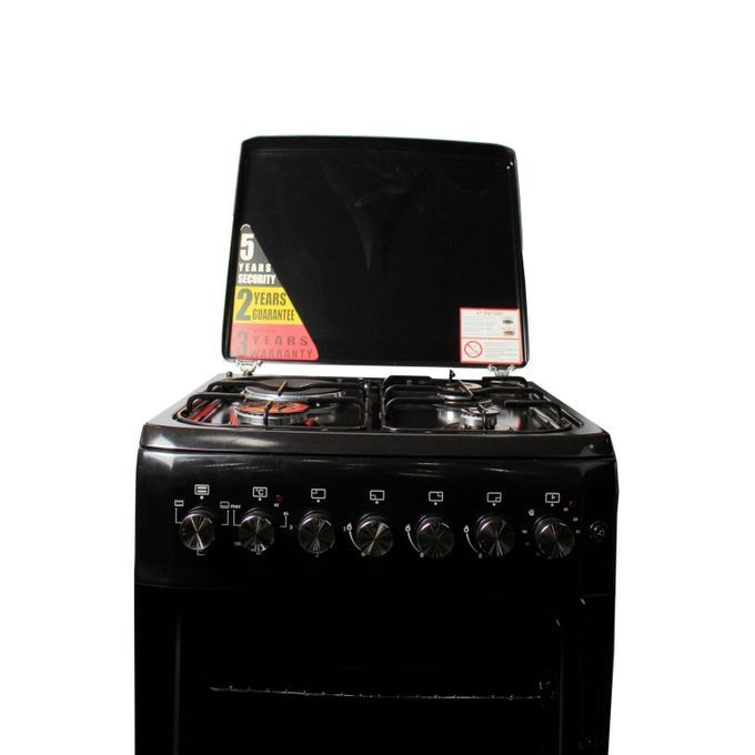 Blueflame S6031EP-BC 60x60cm 3 gas burners and 1 electric plate