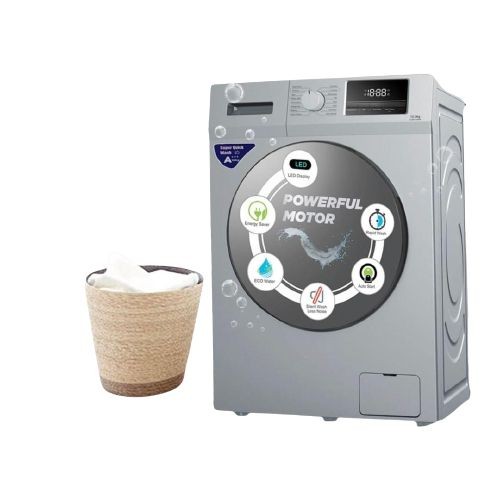 SPJ 8Kg Front Load Fully Automatic Washing Machine -Grey