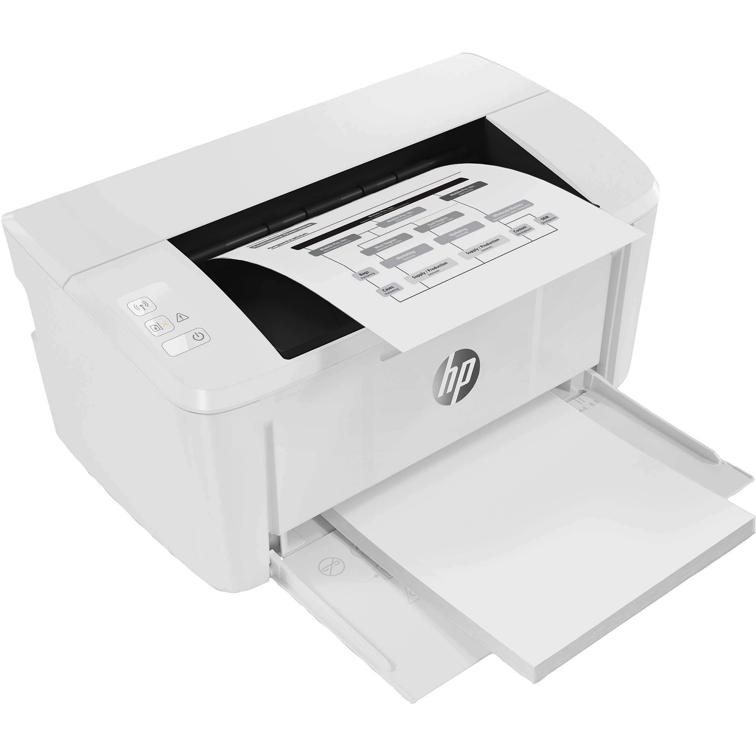 HP LaserJet M15w Laser Printer - Black