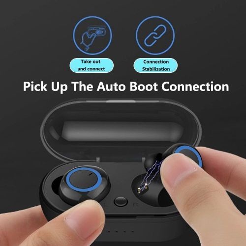 Y50 Wireless Headset Bluetooth Earphone True Bass