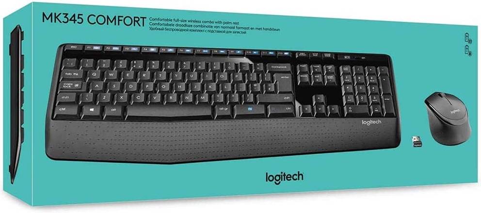 Logitech MK345 Wireless Keyboard and Mouse Combo