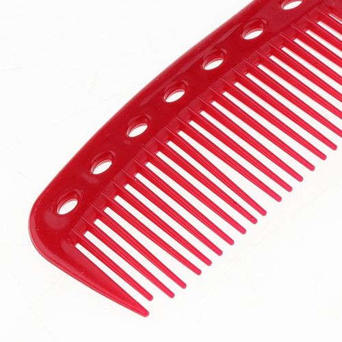 Wide Tooth Comb Detangling Hair Brush, Hair Styling Comb For Long Red