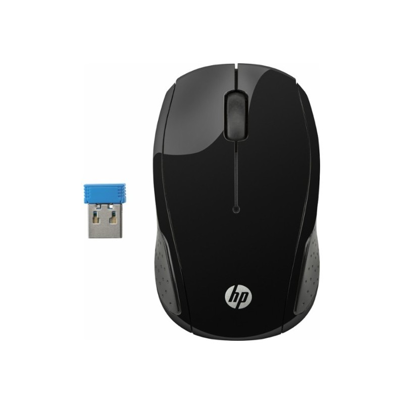 HP 200 Wireless Mouse - Black