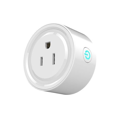 "WiFi Mini Smart Socket with Remote Control and Voice Assistant Compatibility"