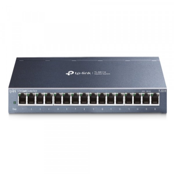 TP-Link TL-SG116 16-Port Gigabit Switch - Black