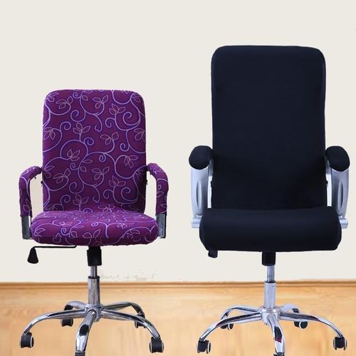 Generic 5PCS S Spandex Office Chair Cover Slipcover Armrest Compute