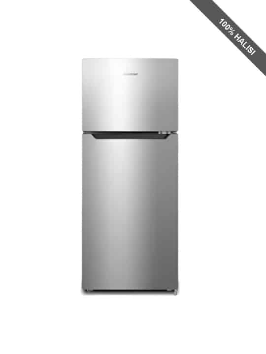Hisense 336L Double Door Fridge - Silver