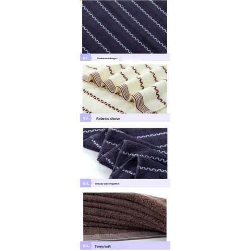 3Pcs Cotton Face Towel Highly Absorbent Supper Comfy