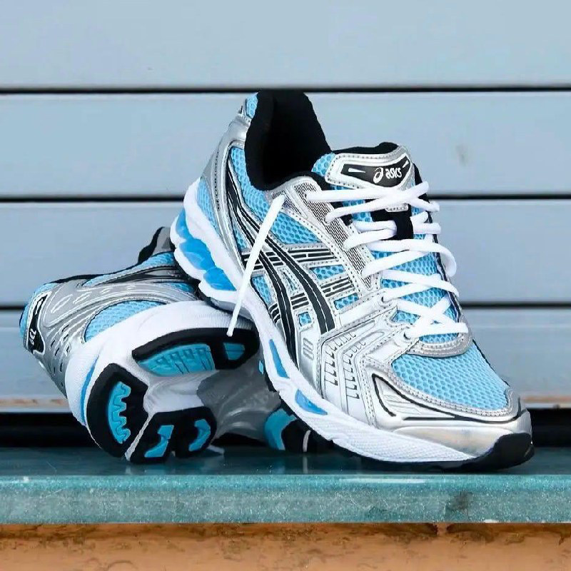 GEL-KAYANO 14 “Arctic Sky/Pure Silver” Sneakers