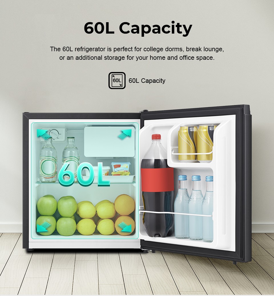 Hisense 60L Single Door Bar/Bed Room Refrigerator