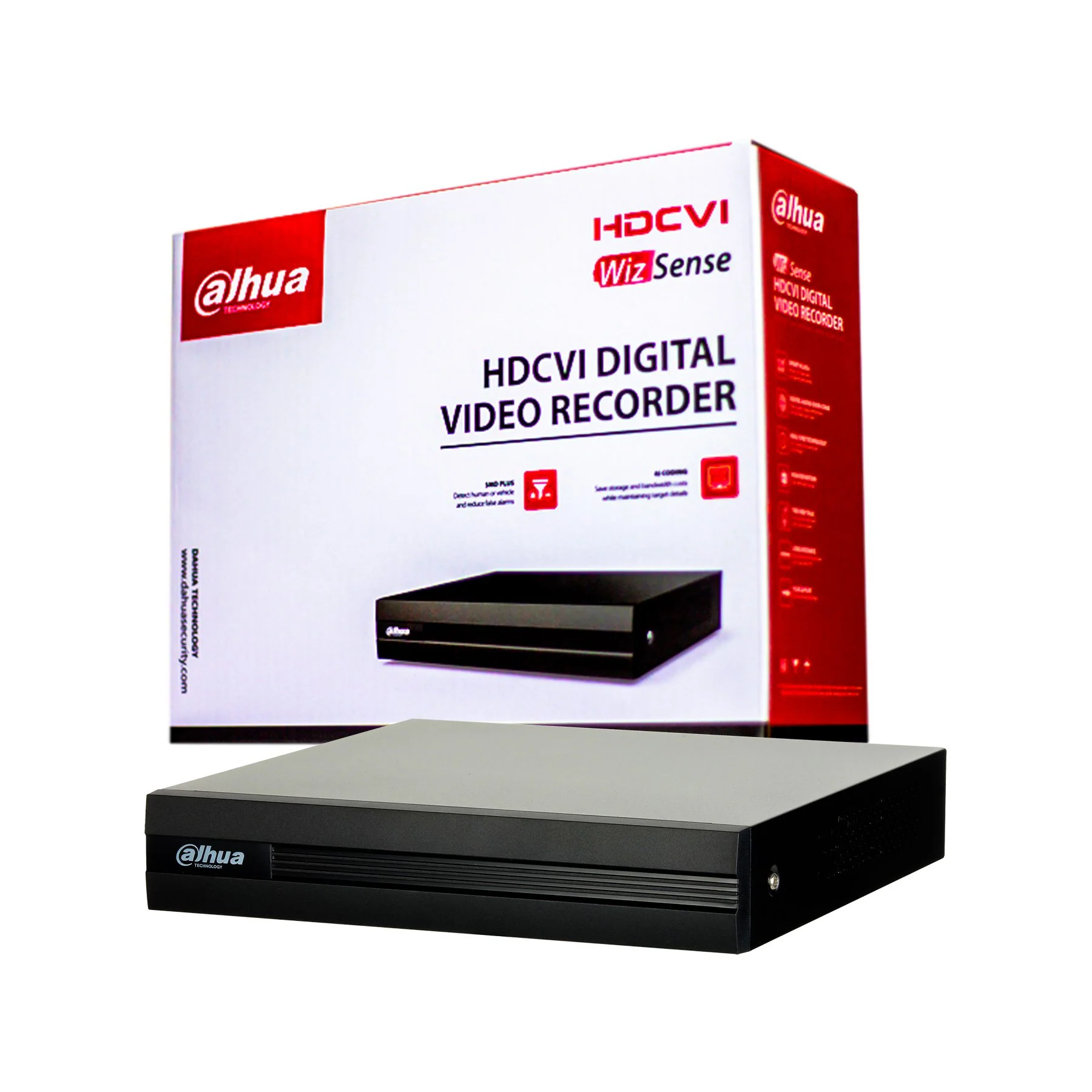 Dahua 4CH DVR Recorder - Black