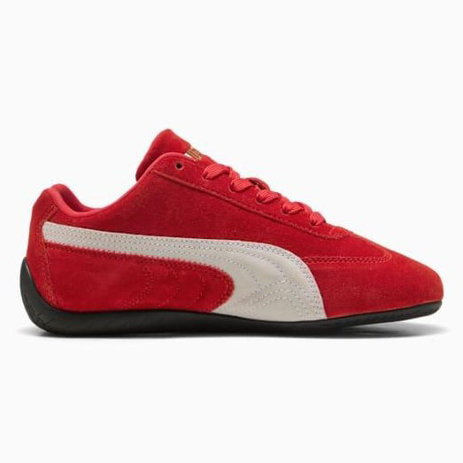 PUMA Speedcat OG Leather Sneakers Youth -All Time Red-PUMA White