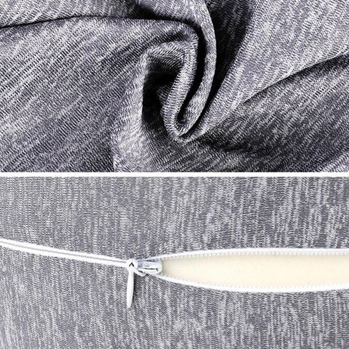 1PC USEFUL MEMORY FOAM KNEE PILLOW SUPPORT FOR LEG PREGNANCY gray