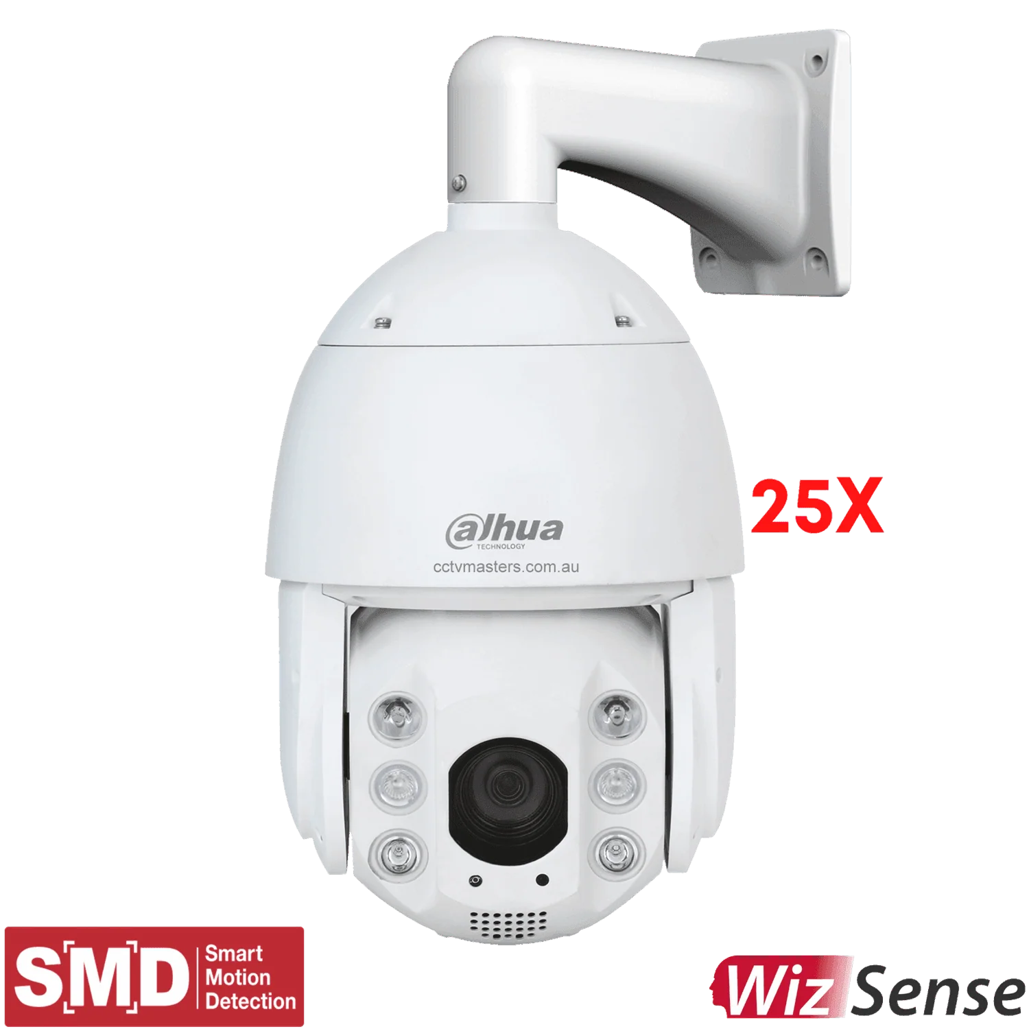 Dahua 4MP PTZ Camera - White