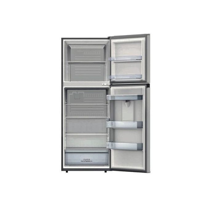 Hisense 419L Hisense Double Door Nofrost Refrigerator- Silver