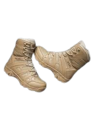 Men's Boot Combat Mens Ankle Boot Boot Male Shoes Work-Brown No Plush