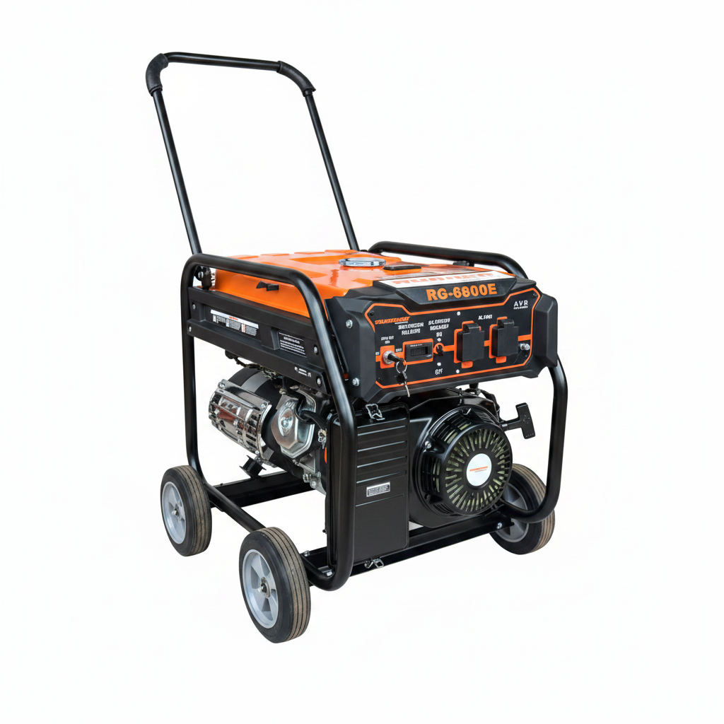 Runner RG-6800E 6.5KVA Petrol Generator with AVR