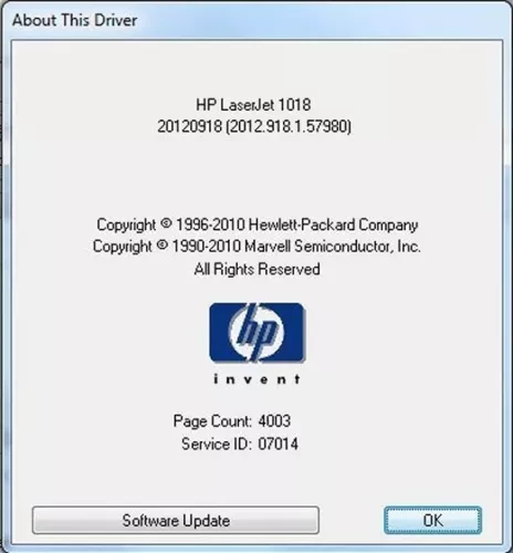 HP LaserJet 1018 USB Laser Printer - soko Used