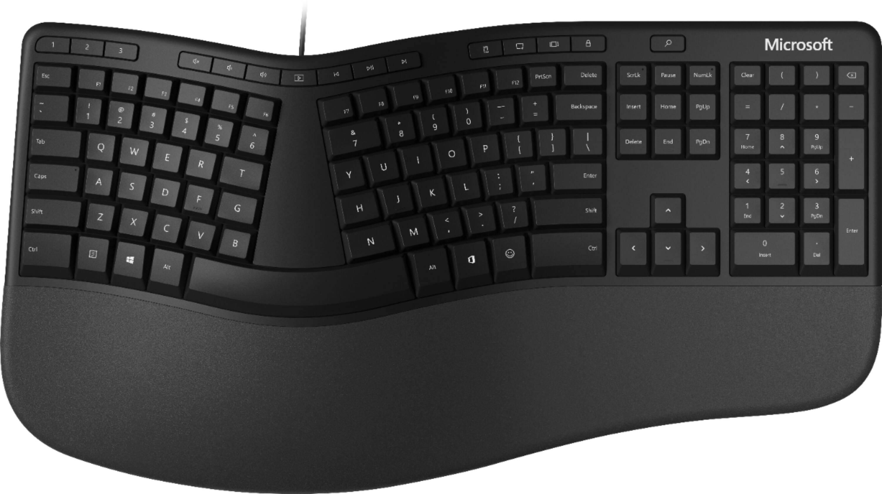 Microsoft Wired Keyboard - Black