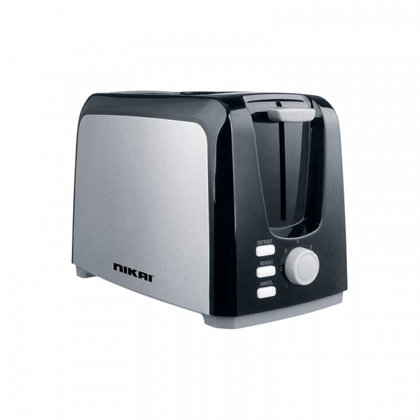 Nikai Toaster 2 Slice - Silver