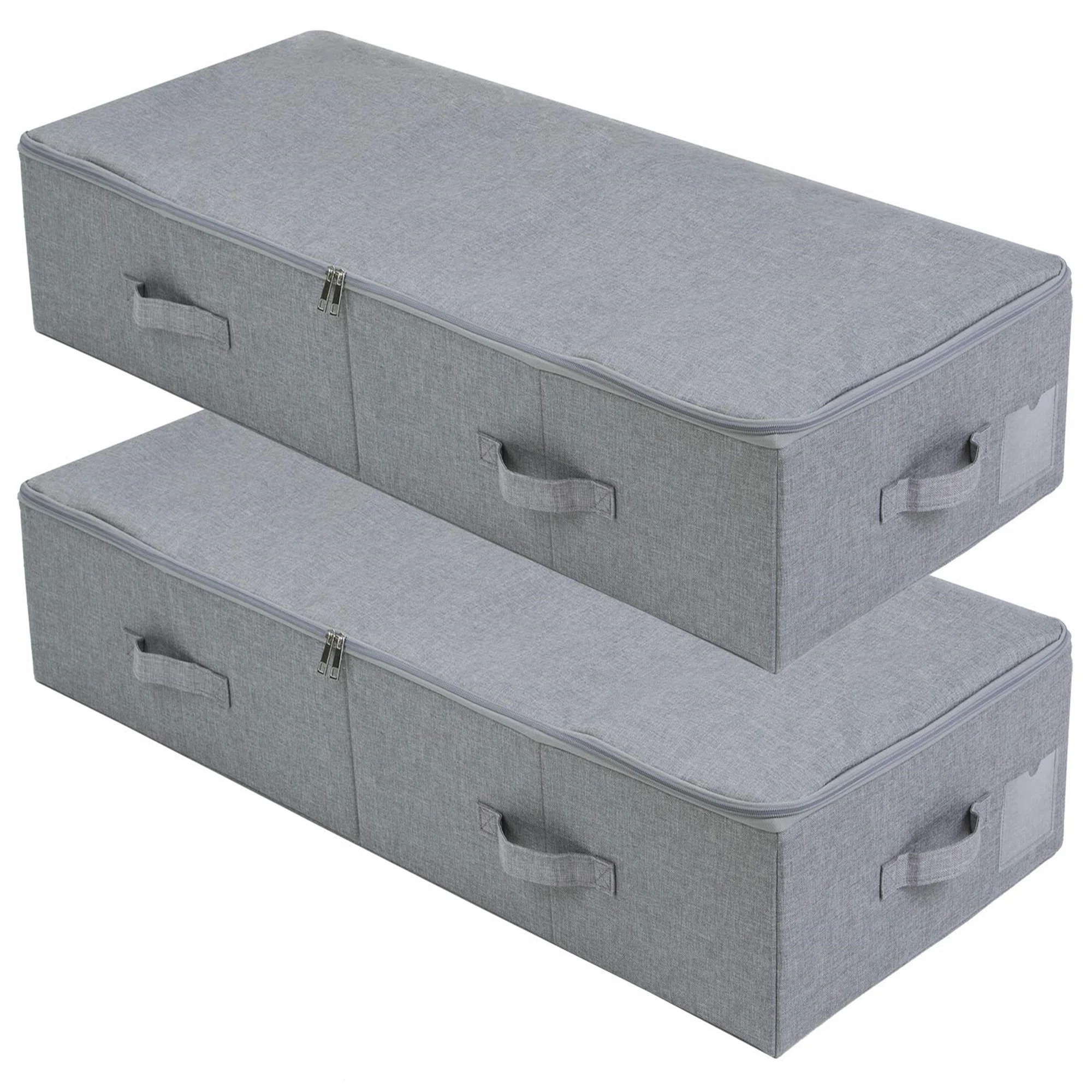 Under Bed Storage - Fabric - White