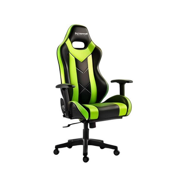 Gaming Chair - Racing Style - Black/Green