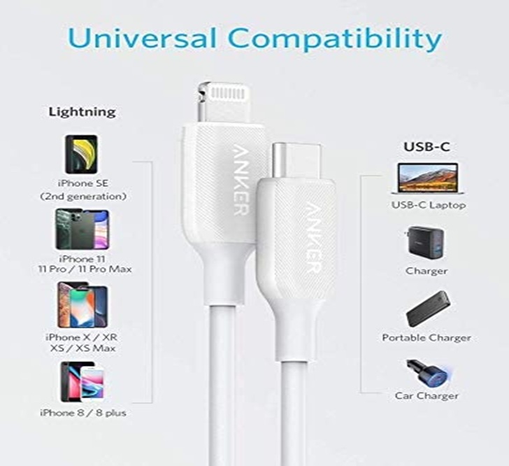 Anker USB-C to Lightning Cable 1m