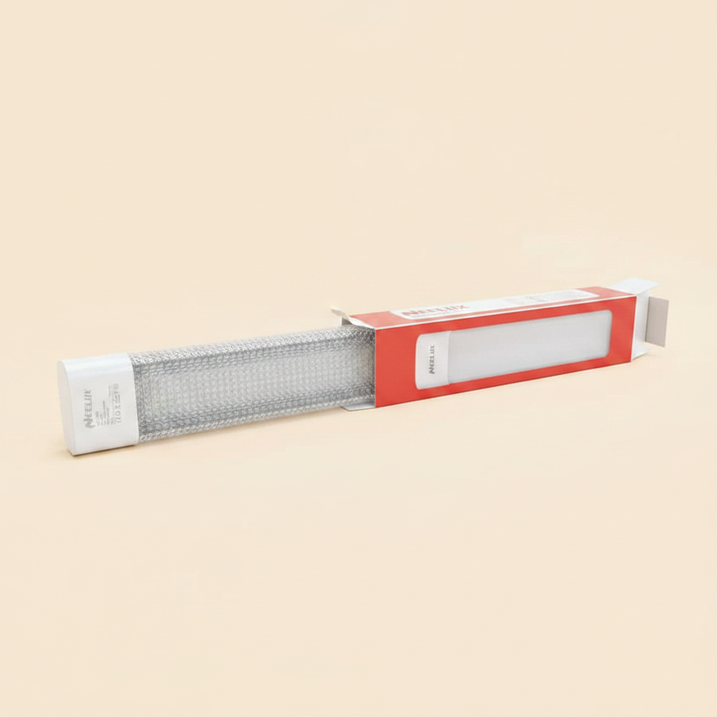 Neelux LED Tube Light - Diamond Pattern Textured Glass E27