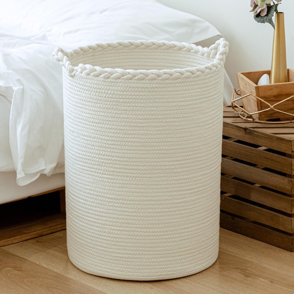 Laundry Basket - Large - White