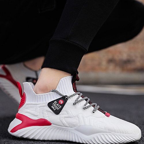 Men's Shoes Breathable Sneakers - White