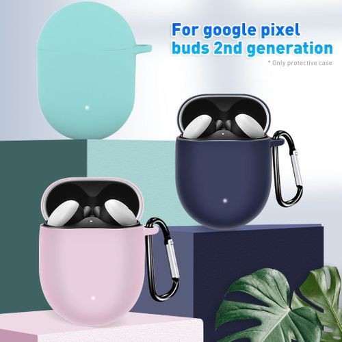 Shockproof Wireless Bluetooth Earphones Protective Case For Google Pixel Buds 2-Red