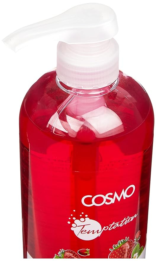Cosmo TEMPTATION STAWBERRY SHOWER GEL -480ML (NEW DESIGN)