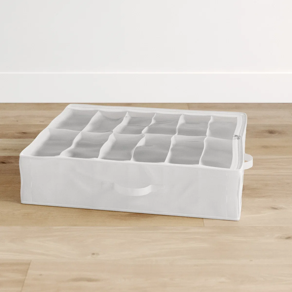 Under Bed Storage - Fabric - White