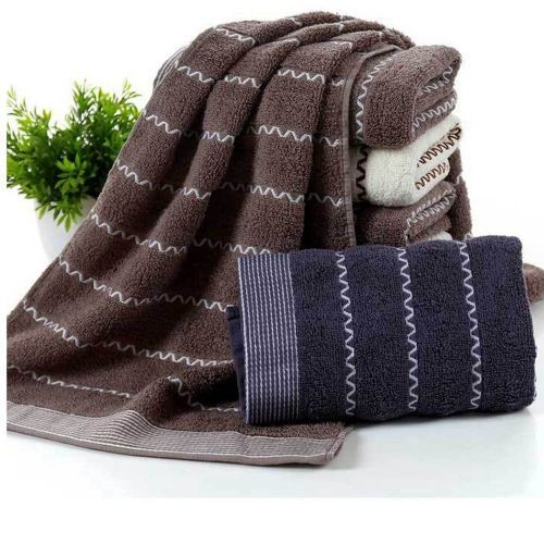 3Pcs Cotton Face Towel Highly Absorbent Supper Comfy