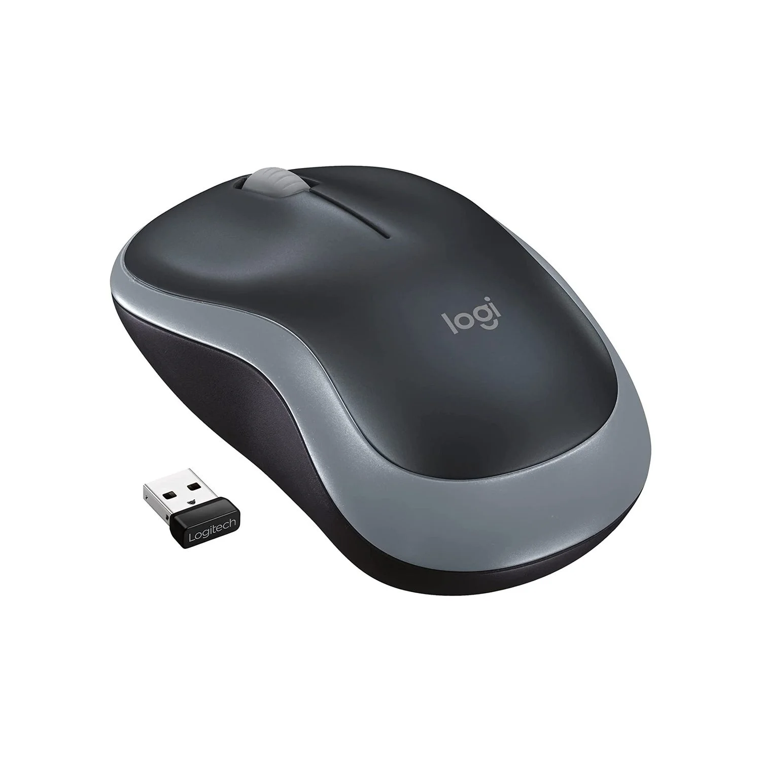 Logitech M185 Wireless Mouse - Black