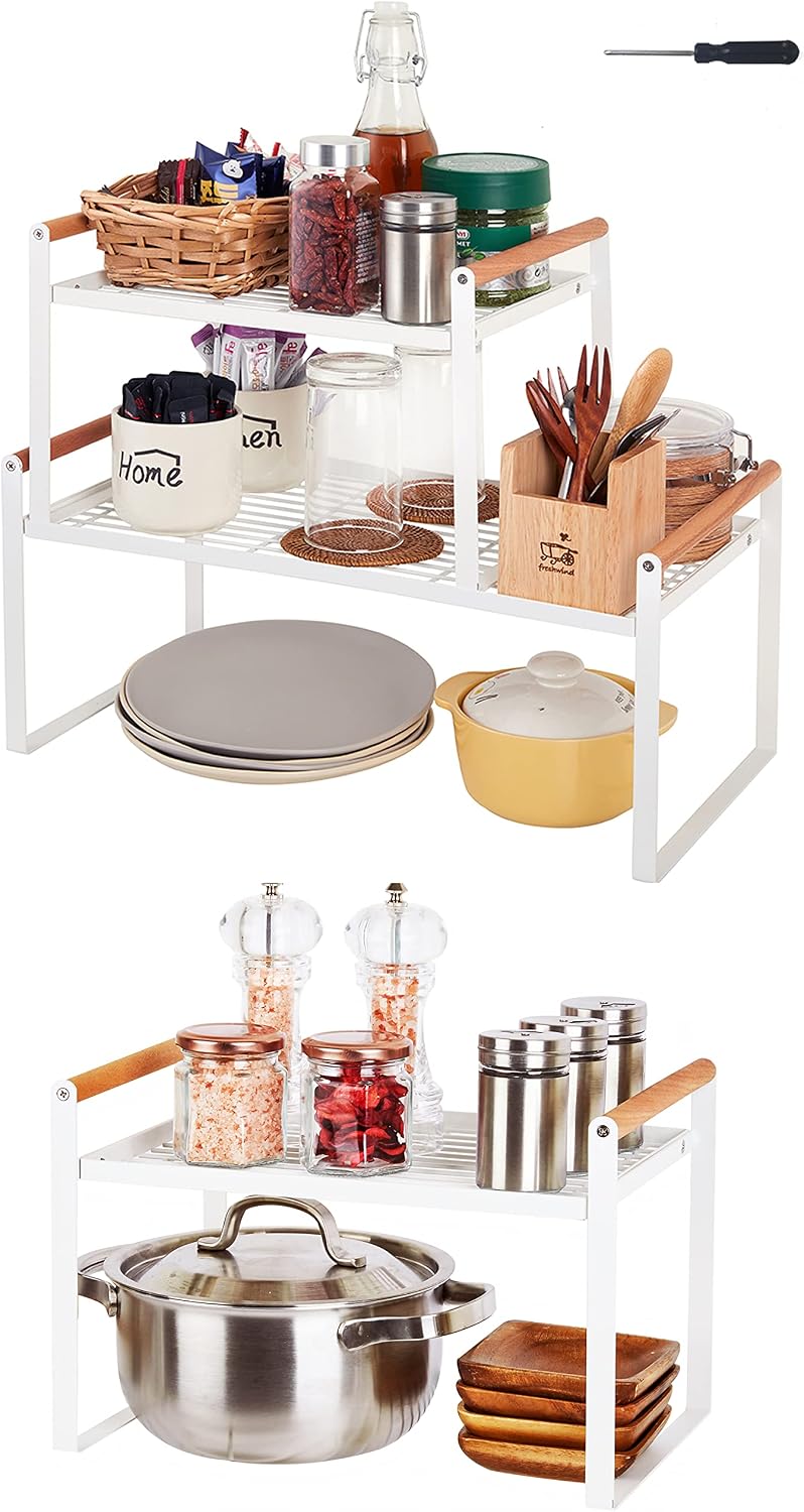 Kitchen Organizer - Countertop - White