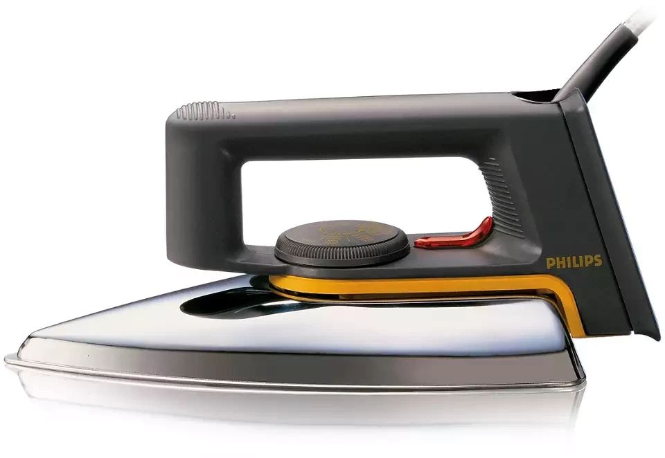 Philips Classic Dry Iron Linished Soleplate - 1000 Watts, Multi Color