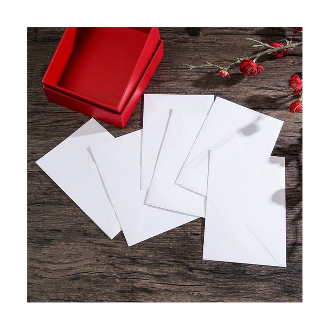 915 Generation B6 Envelopes 100 Pcs White Envelopes for Invitation Wedding Announcements Baby Shower Blank Envelope