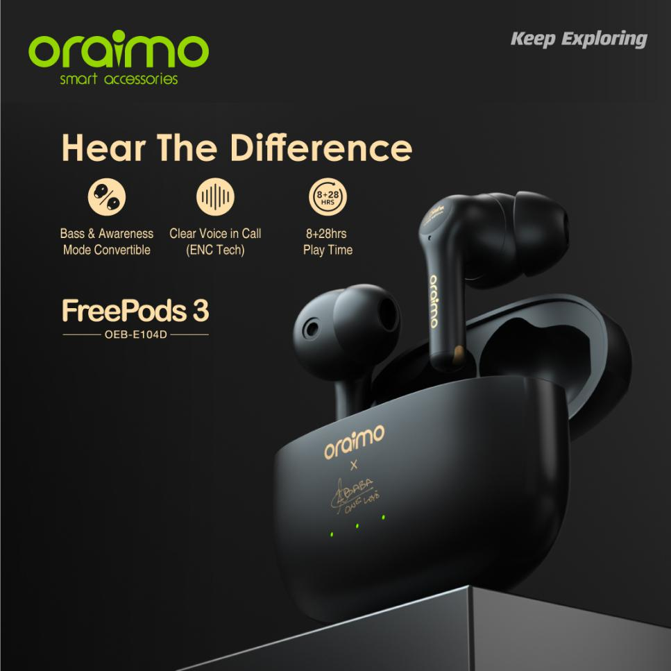 Oraimo FreePods 3 Earbuds