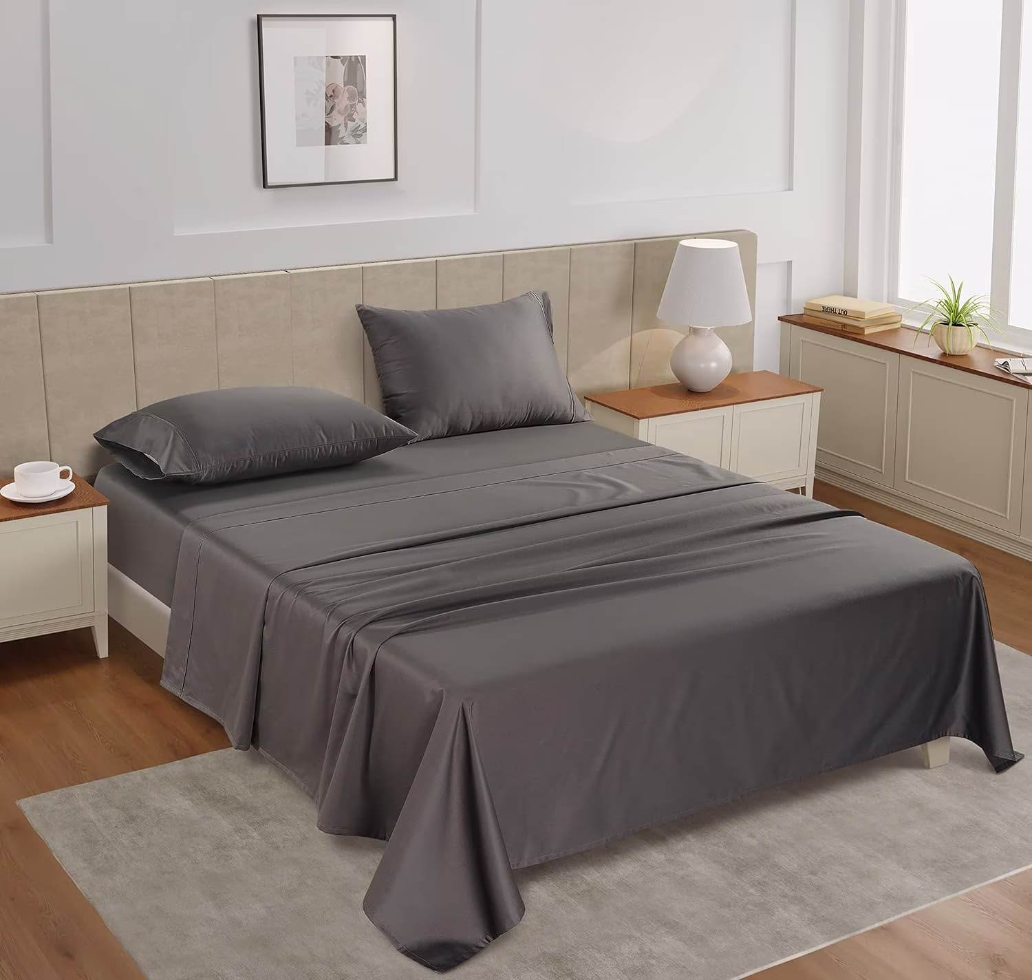 Bed Sheet Set - King - Cotton