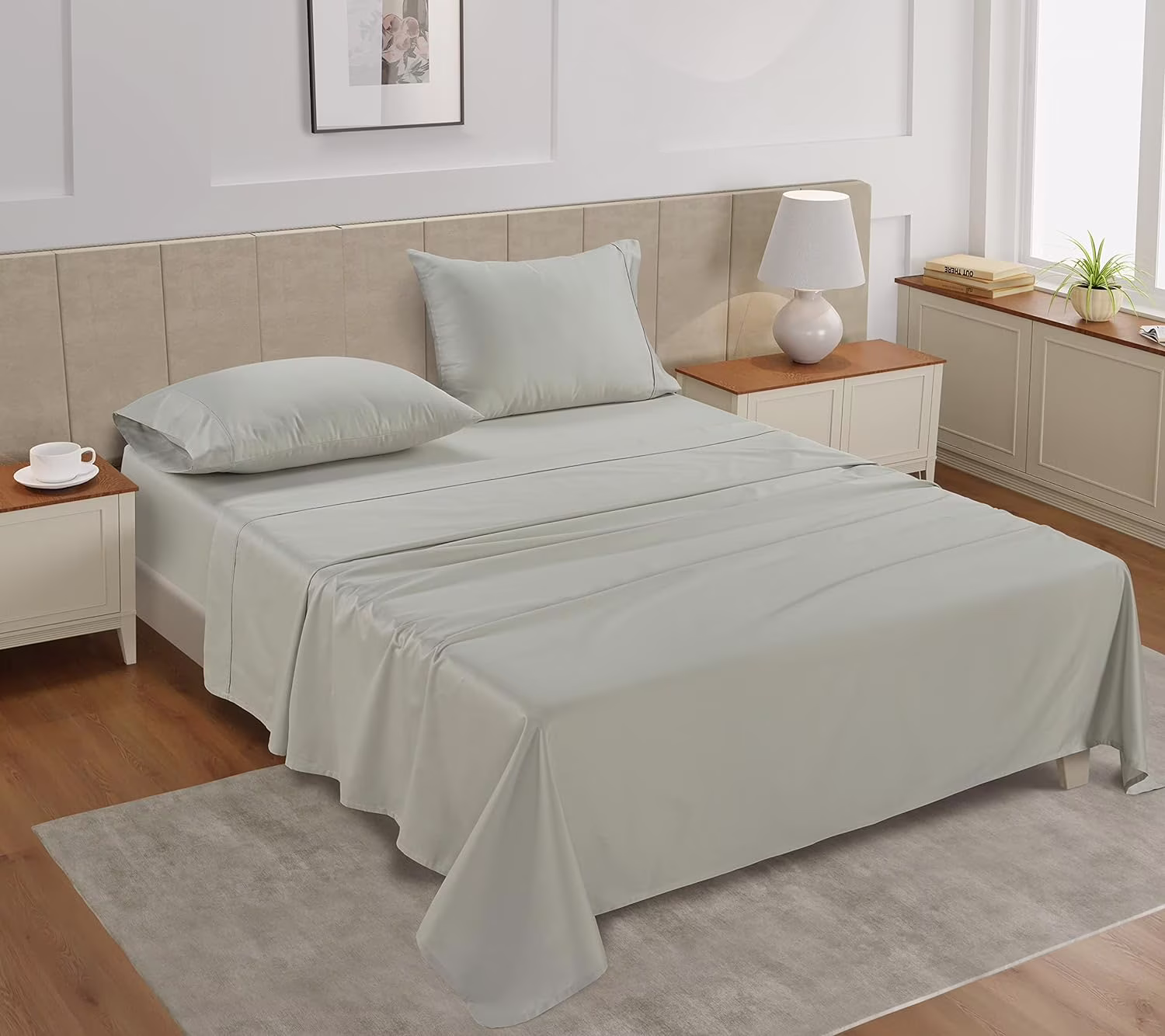 Bed Sheet Set - King - Cotton