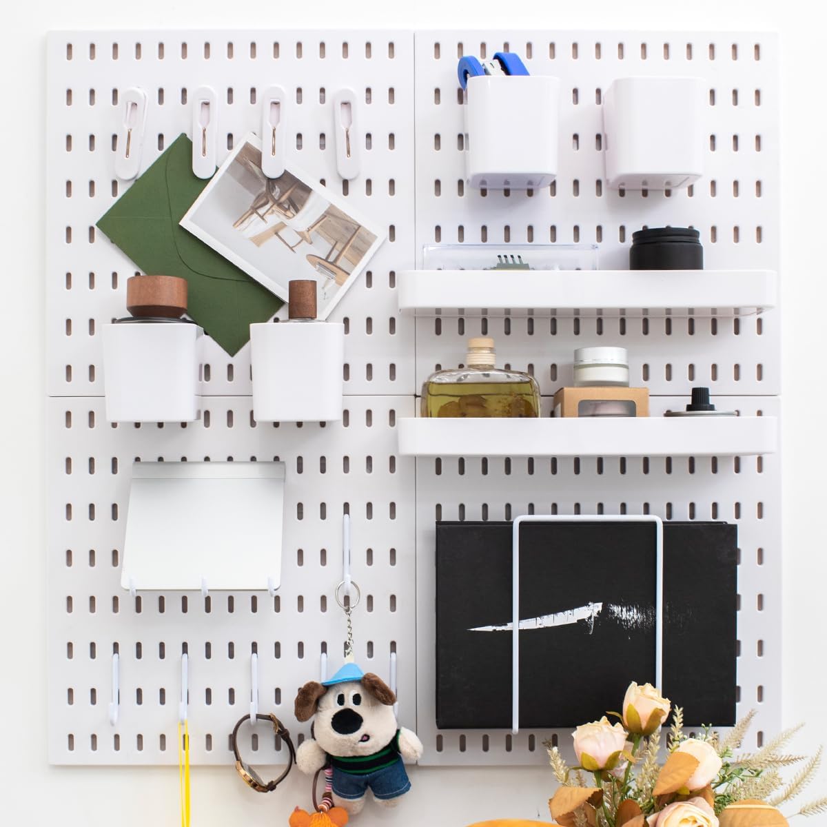 Pegboard - Wall Mounted - White