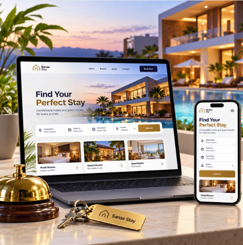 Hotel and Guest House Booking System