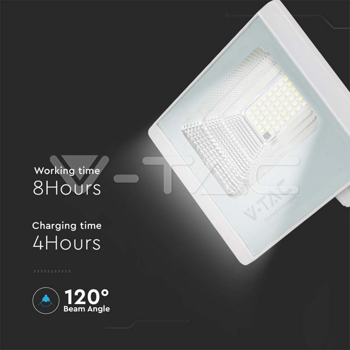 Generic Solar LED Floodlight 50W - White
