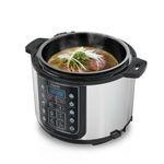 Saachi 16 In 1 Multi Function 8L Electric Pressure Cooker Rice Cooker Steamer - Silver.