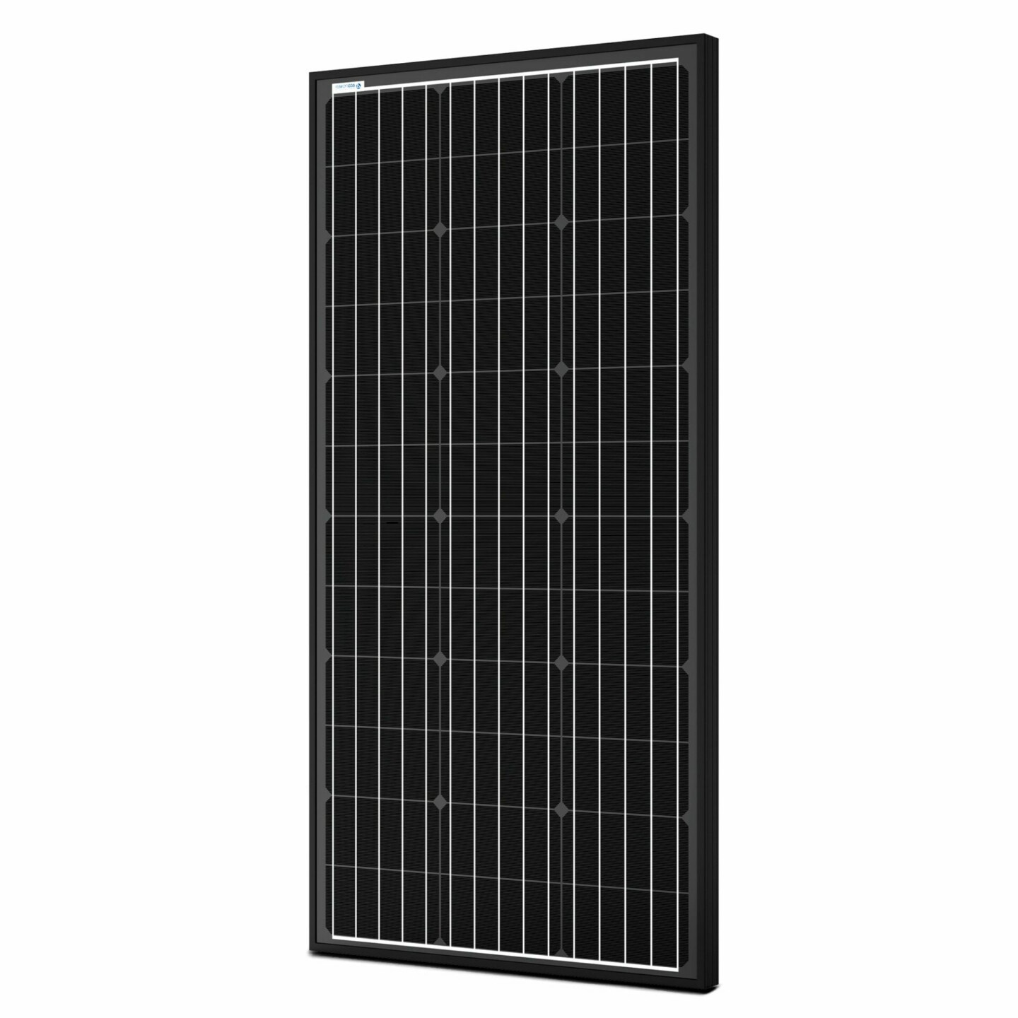 Solar Panel 100W 12V Monocrystalline - Black